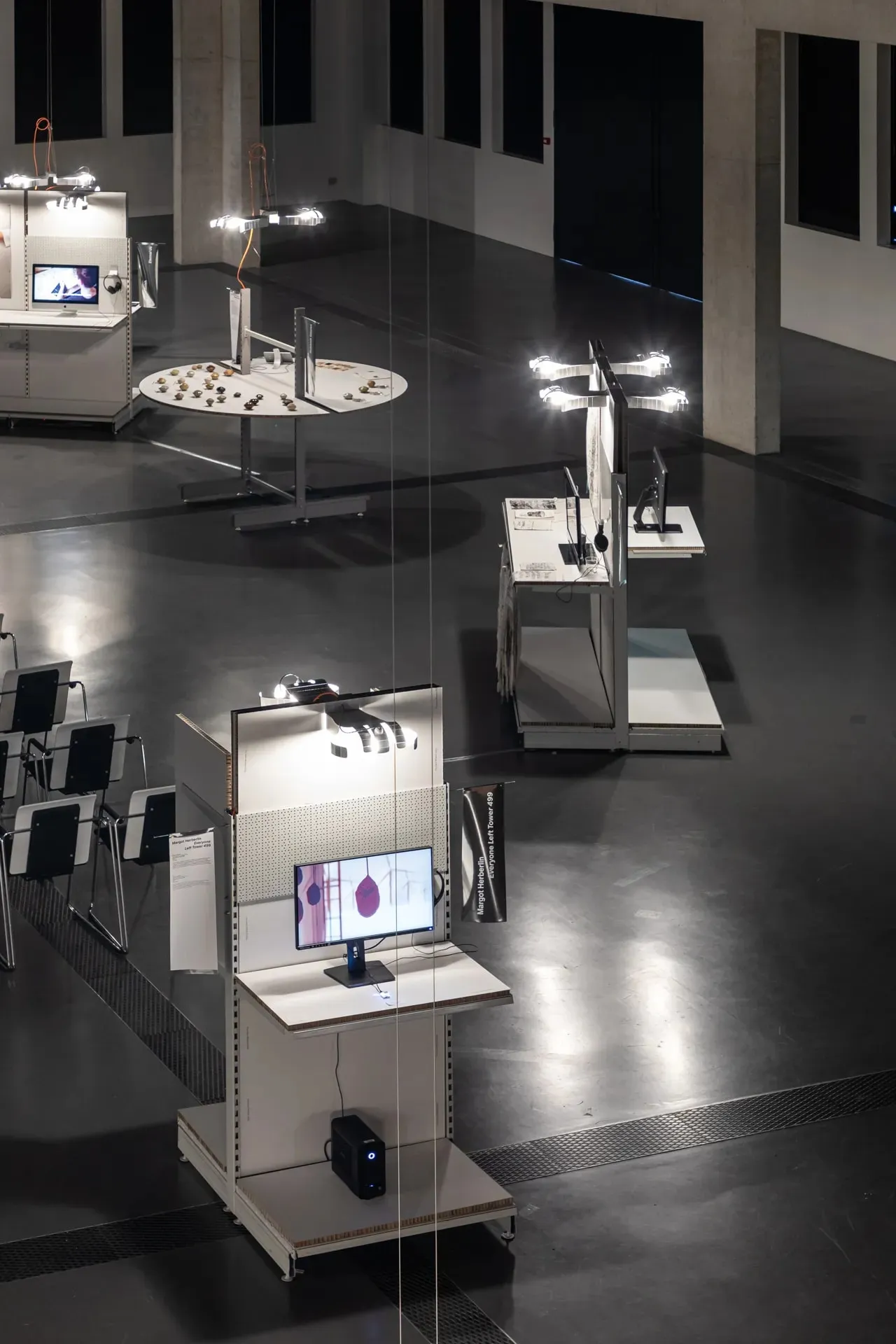 Vue d'ensemble exposition Design Heads